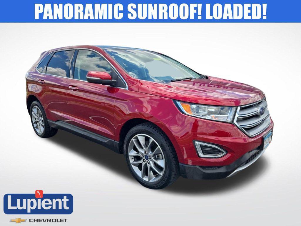 used 2017 Ford Edge car, priced at $18,237