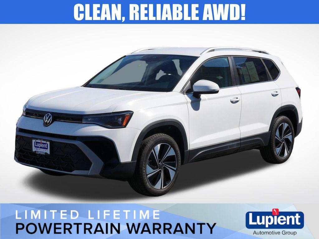 used 2025 Volkswagen Taos car, priced at $24,208