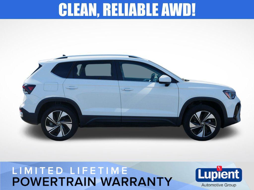 used 2025 Volkswagen Taos car, priced at $24,208