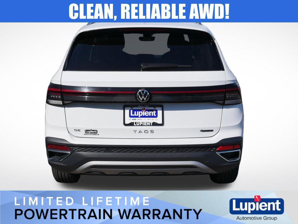 used 2025 Volkswagen Taos car, priced at $24,208