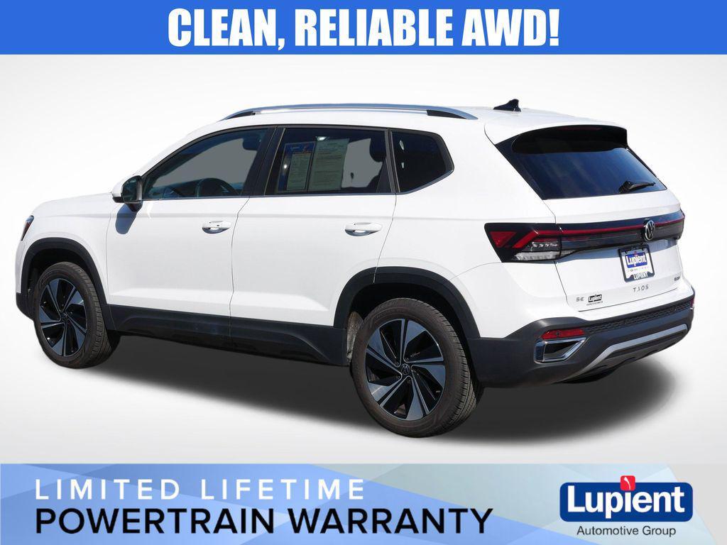 used 2025 Volkswagen Taos car, priced at $24,208