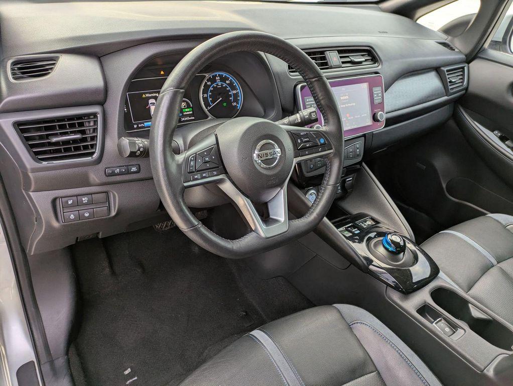 used 2021 Nissan Leaf car, priced at $13,500
