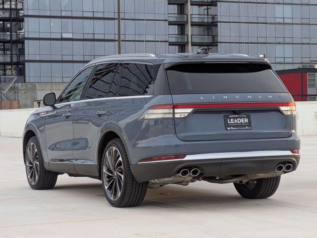 used 2025 Lincoln Aviator car, priced at $59,500