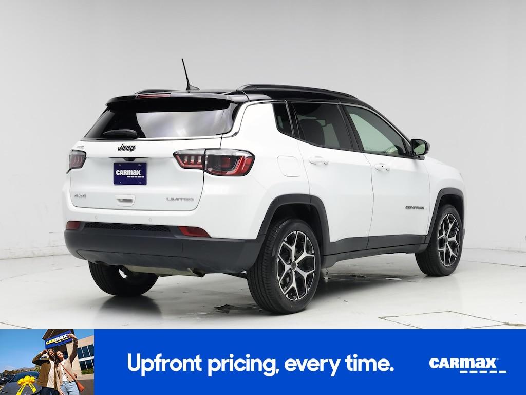 used 2025 Jeep Compass car, priced at $21,998