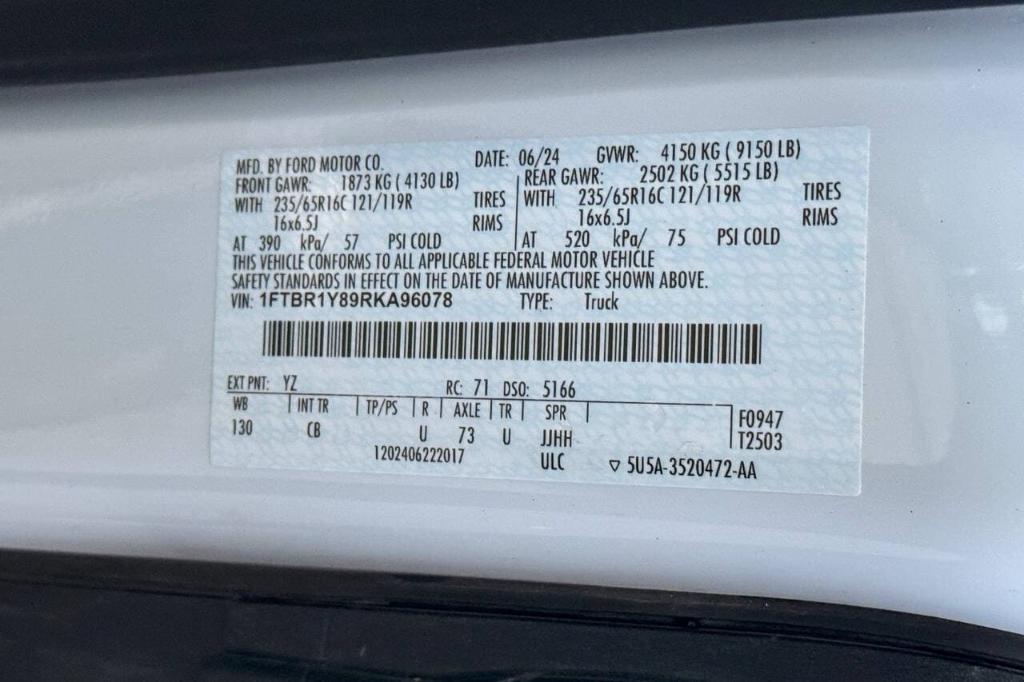 used 2024 Ford Transit-250 car, priced at $32,900