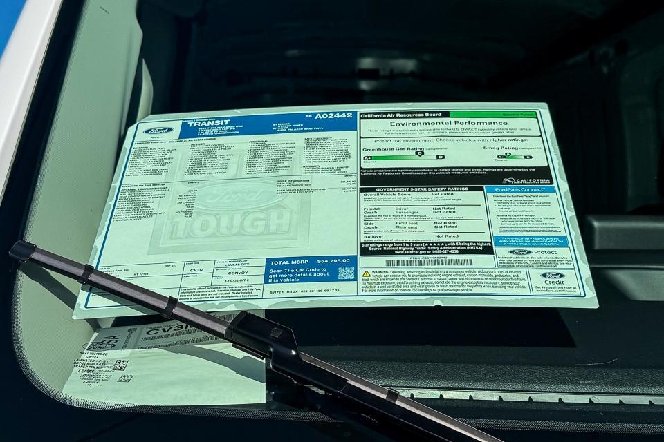 new 2026 Ford Transit-250 car, priced at $54,795