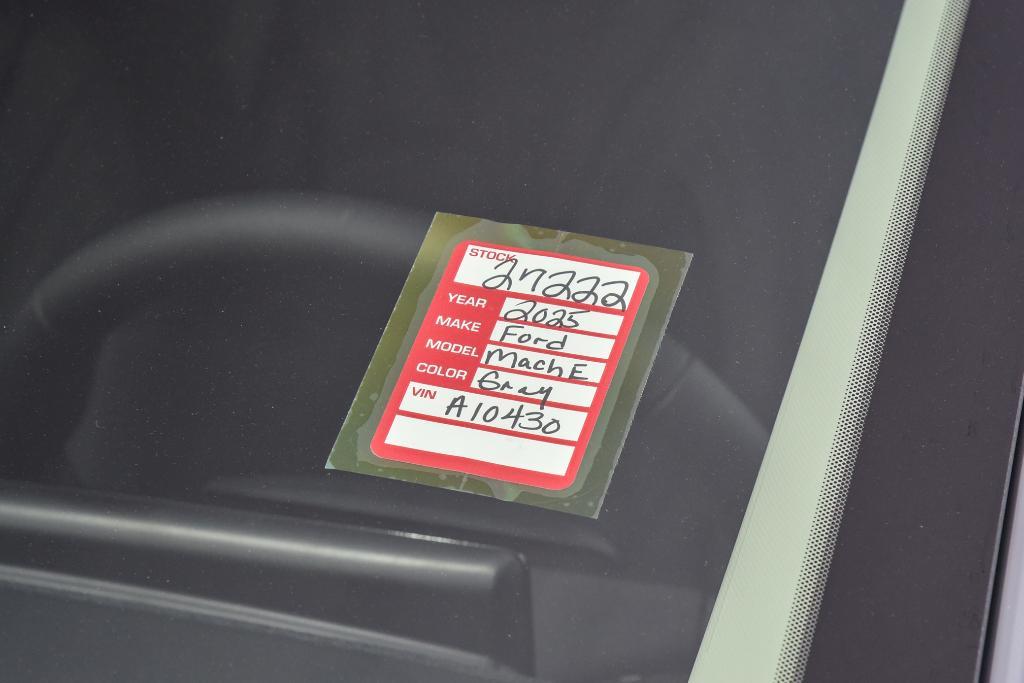 new 2025 Ford Mustang Mach-E car, priced at $52,075