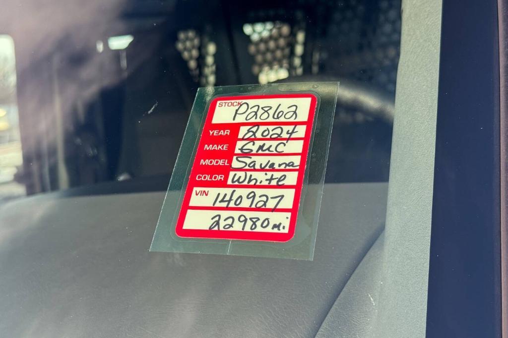 used 2024 GMC Savana 2500 car, priced at $32,900
