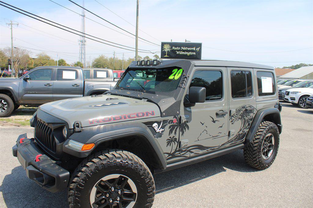 used 2020 Jeep Wrangler Unlimited car, priced at $31,995