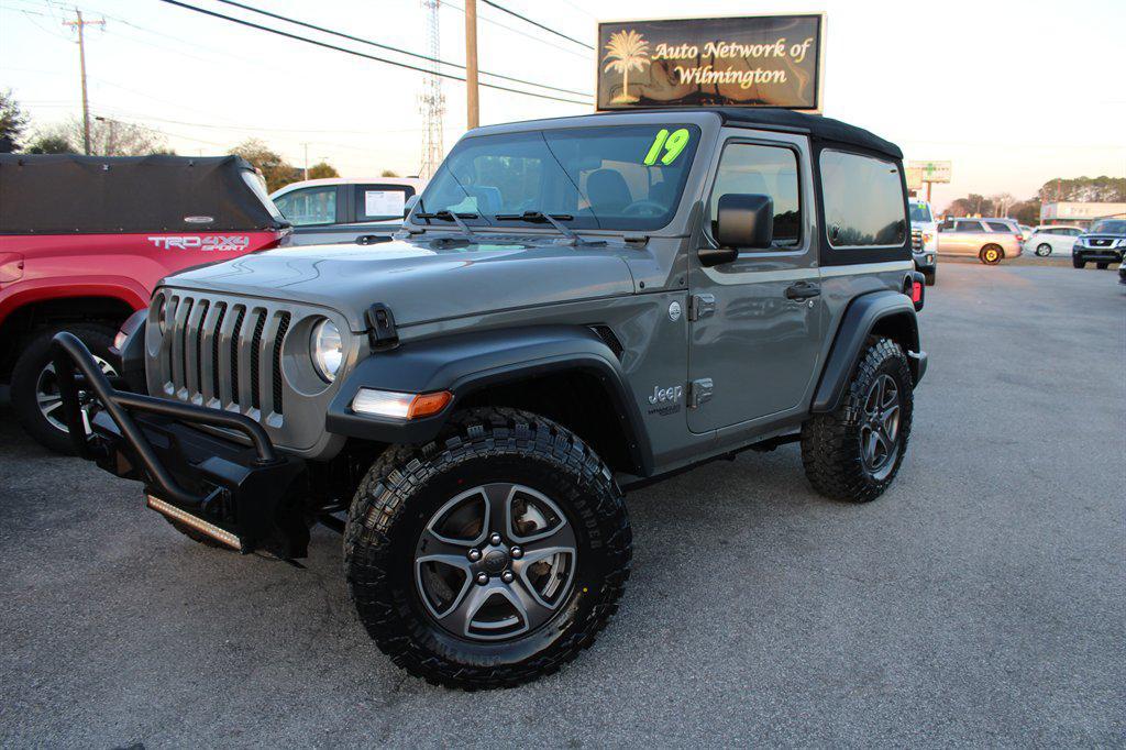 used 2019 Jeep Wrangler car, priced at $19,337