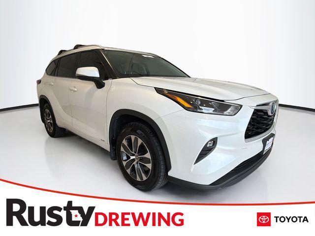 used 2024 Toyota Highlander Hybrid car, priced at $42,779