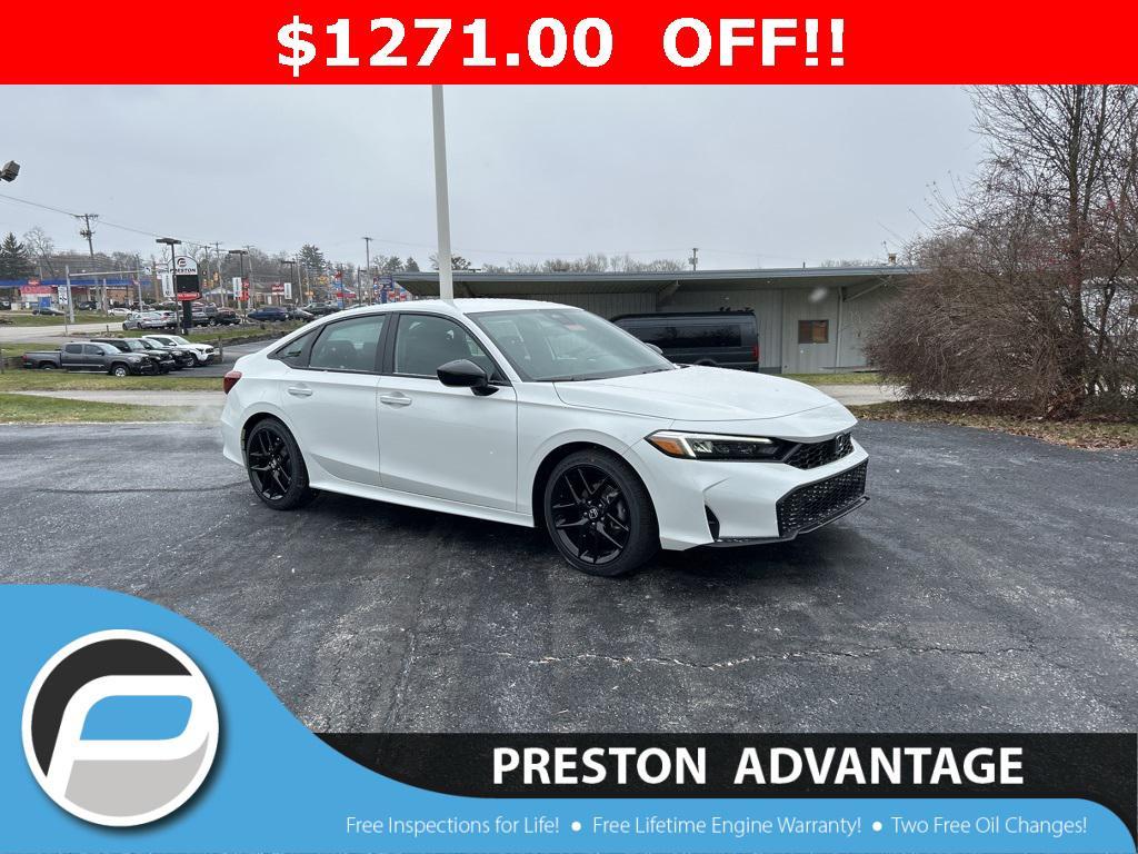 new 2026 Honda Civic car, priced at $26,974
