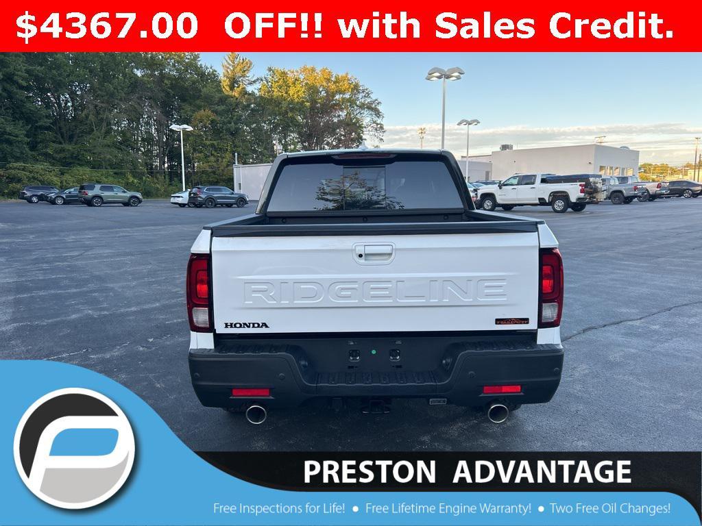 new 2026 Honda Ridgeline car, priced at $44,878