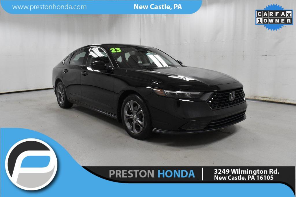 used 2023 Honda Accord car, priced at $23,421