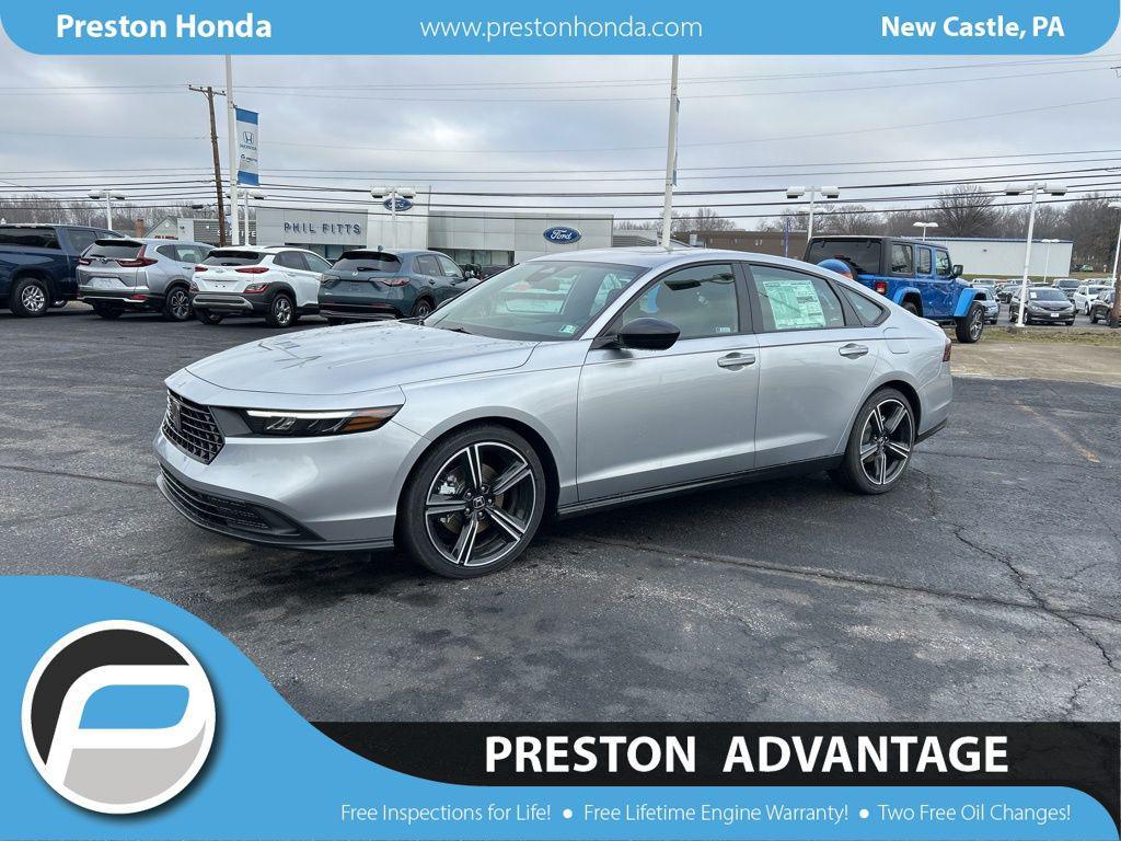 new 2026 Honda Accord Hybrid car, priced at $33,402