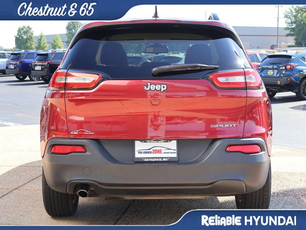 used 2016 Jeep Cherokee car, priced at $12,519