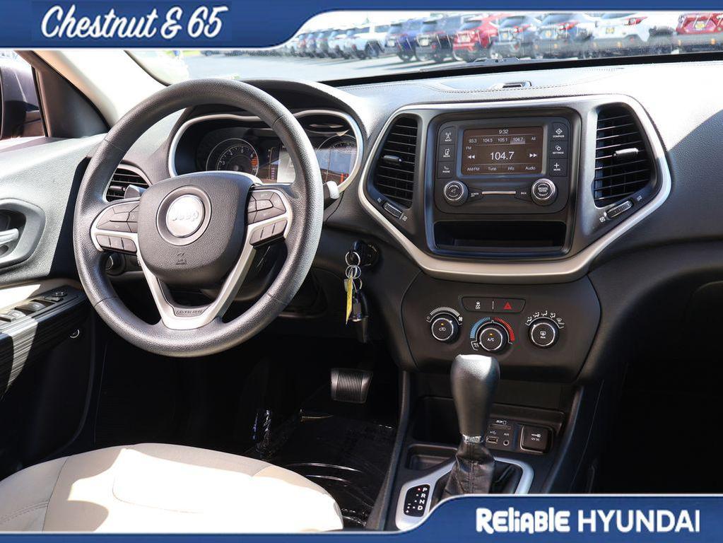 used 2016 Jeep Cherokee car, priced at $12,519