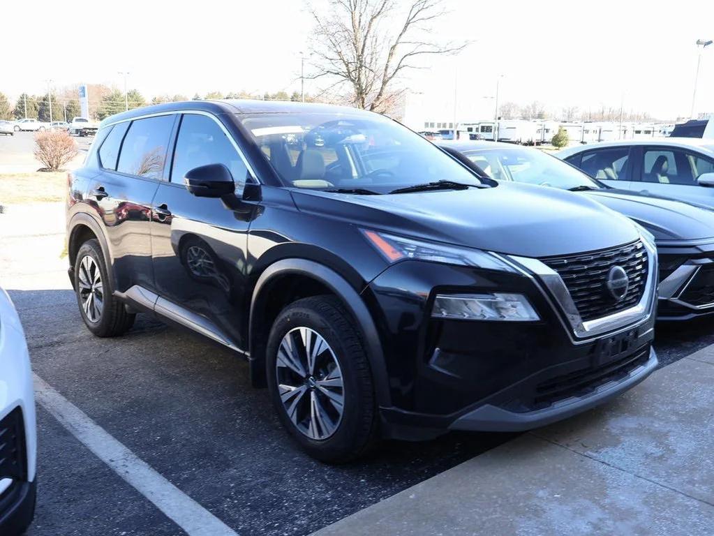 used 2021 Nissan Rogue car, priced at $18,261