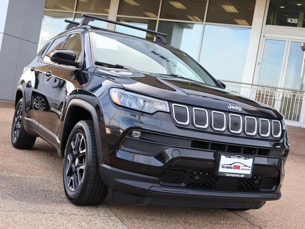 used 2022 Jeep Compass car, priced at $15,582