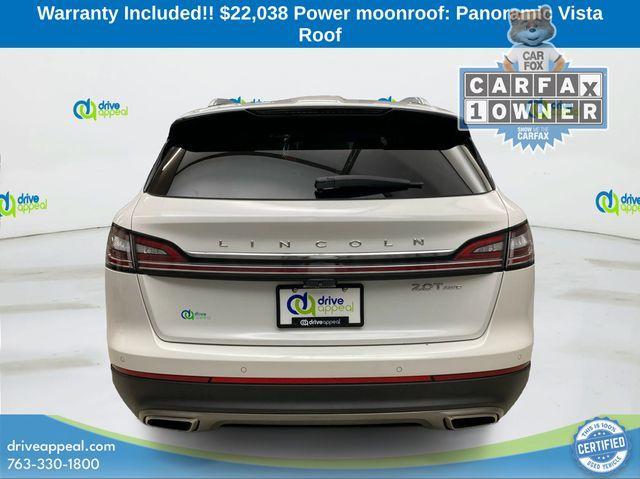 used 2020 Lincoln Nautilus car, priced at $22,038