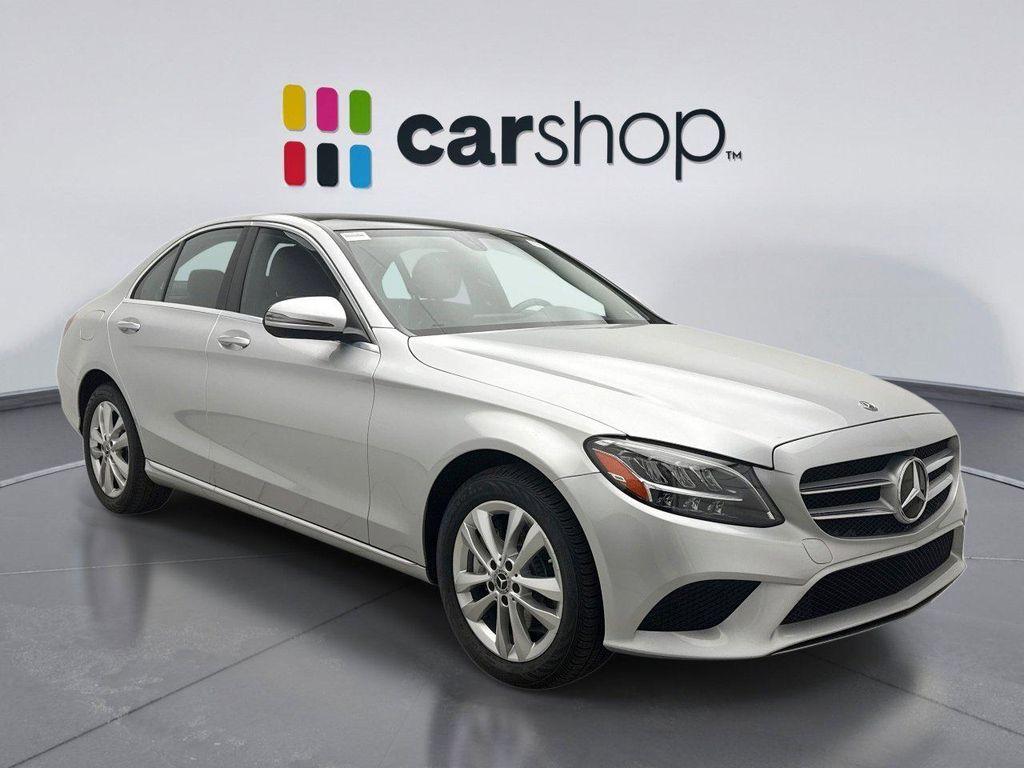 used 2021 Mercedes-Benz C-Class car, priced at $25,749