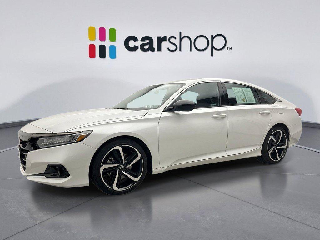 used 2021 Honda Accord car, priced at $25,499