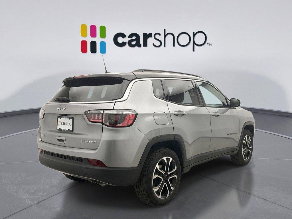 used 2022 Jeep Compass car, priced at $23,399