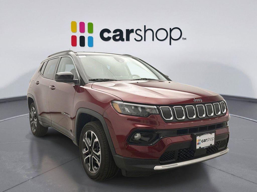 used 2022 Jeep Compass car, priced at $23,989