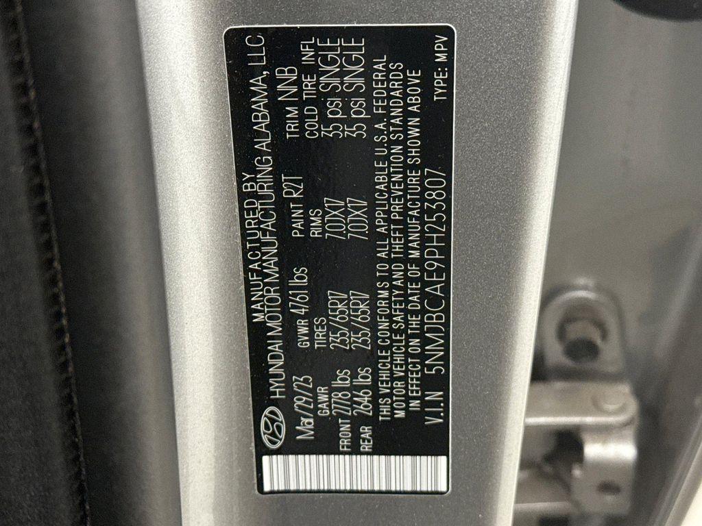 used 2023 Hyundai Tucson car, priced at $23,000