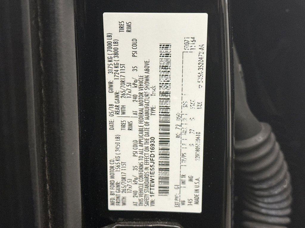 used 2018 Ford F-150 car, priced at $26,349
