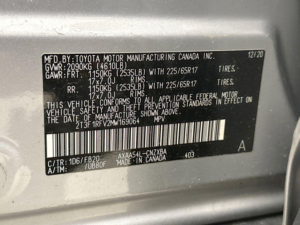 used 2021 Toyota RAV4 car, priced at $22,649