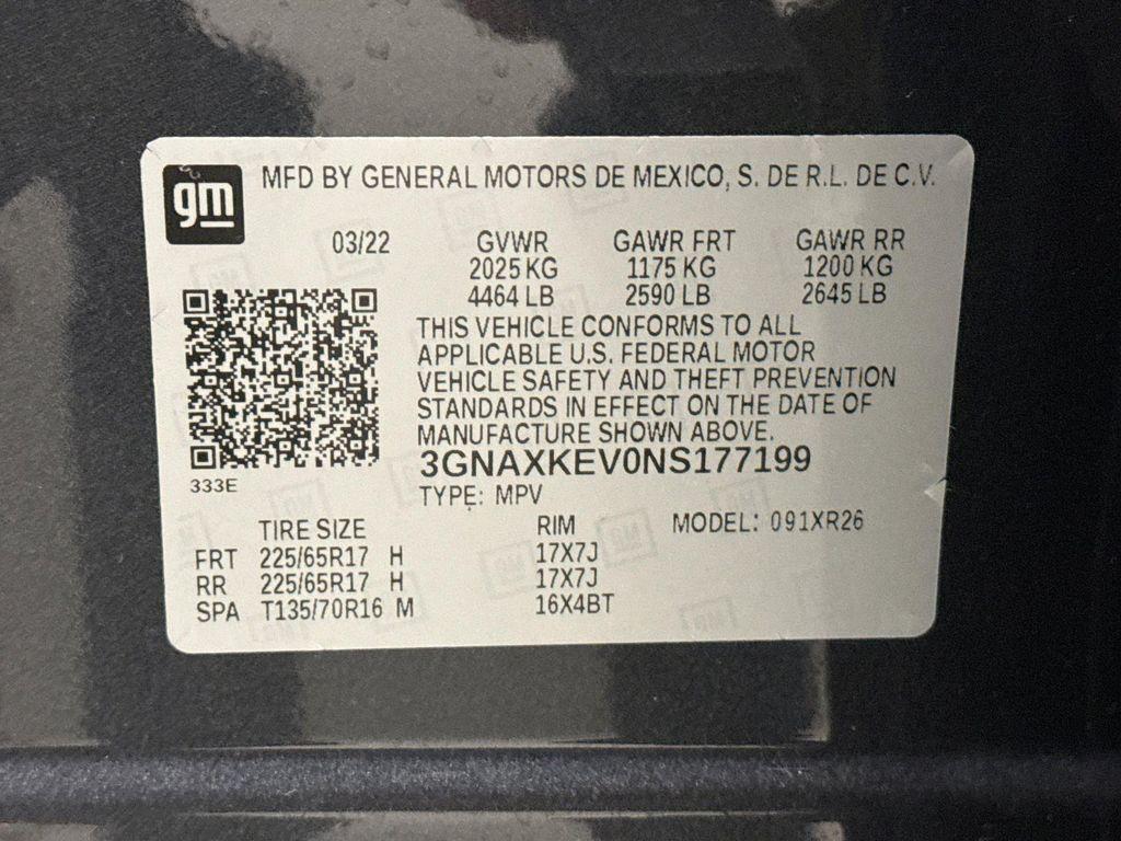 used 2022 Chevrolet Equinox car, priced at $19,799