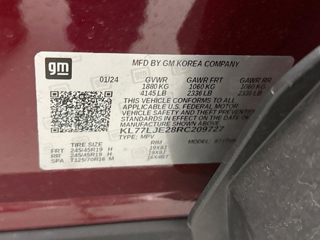 used 2024 Chevrolet Trax car, priced at $23,999
