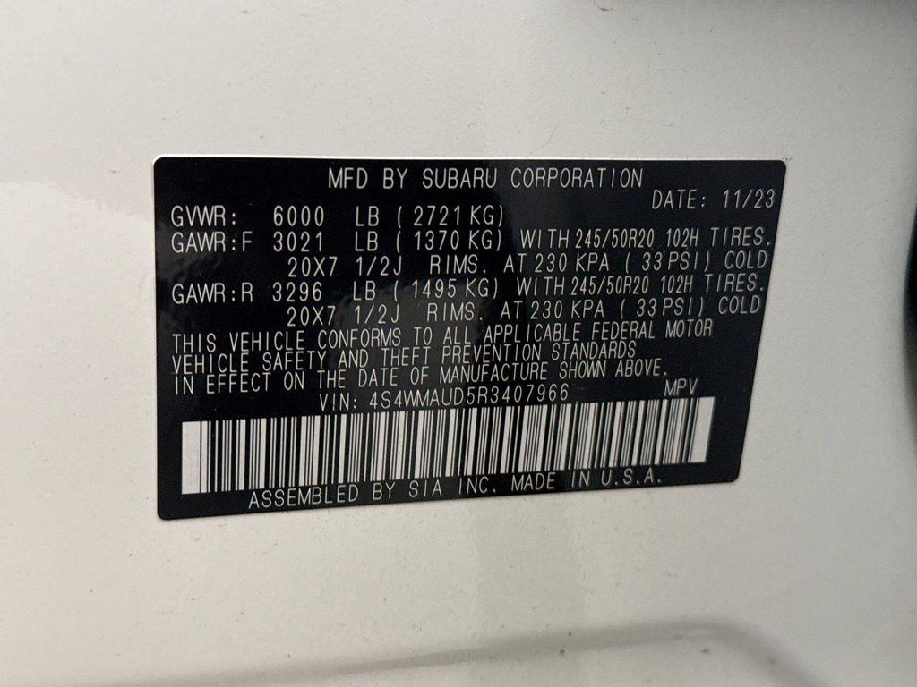 used 2024 Subaru Ascent car, priced at $38,299