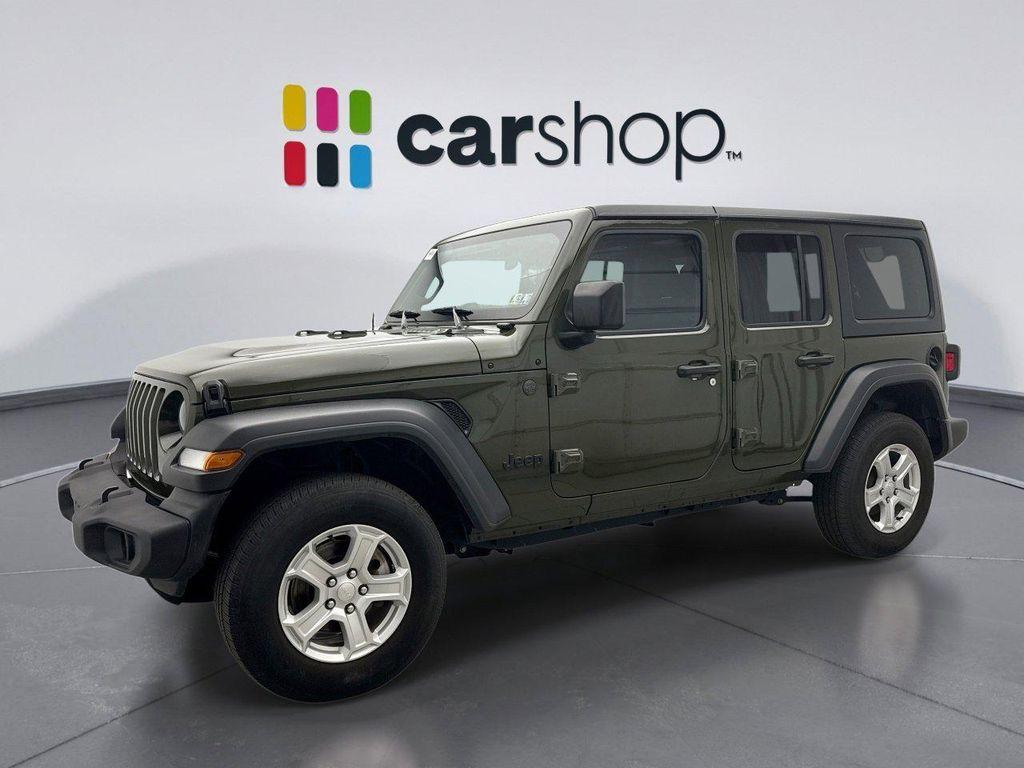 used 2023 Jeep Wrangler car, priced at $29,897