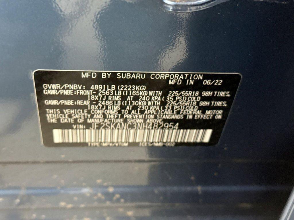 used 2022 Subaru Forester car, priced at $27,799