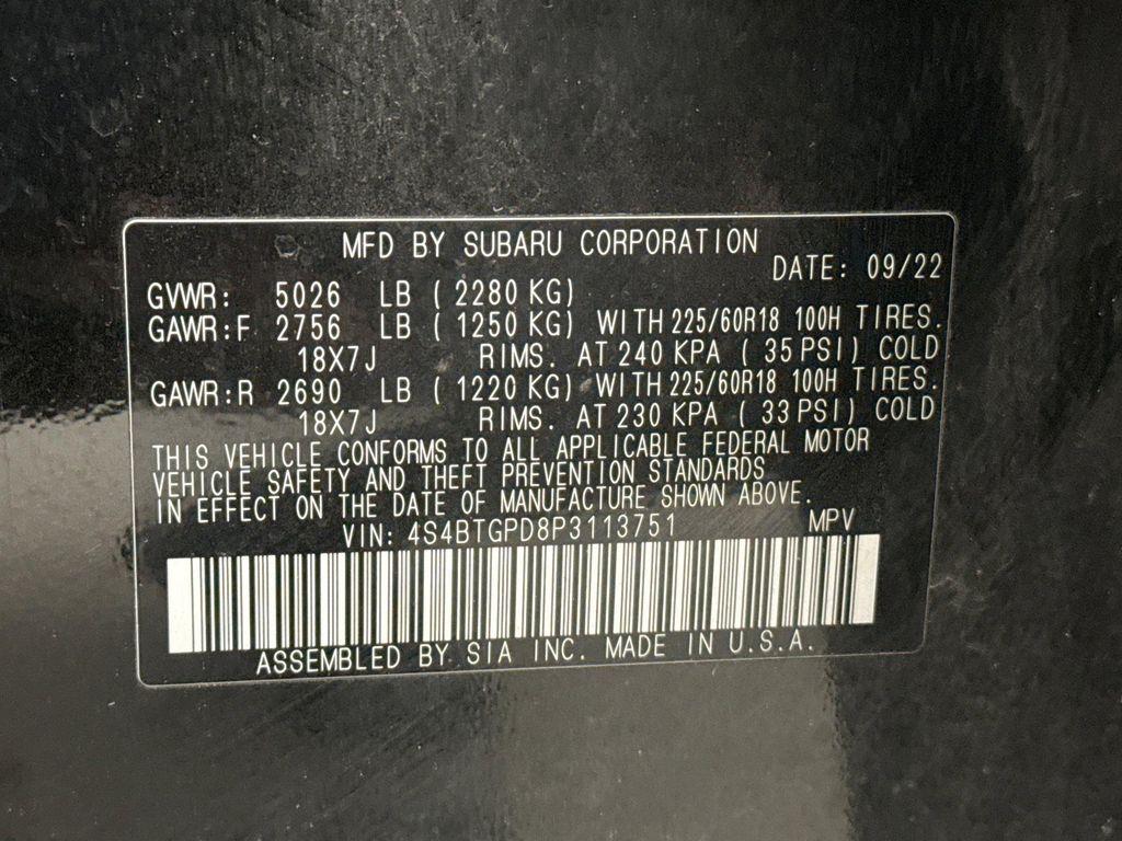 used 2023 Subaru Outback car, priced at $29,600