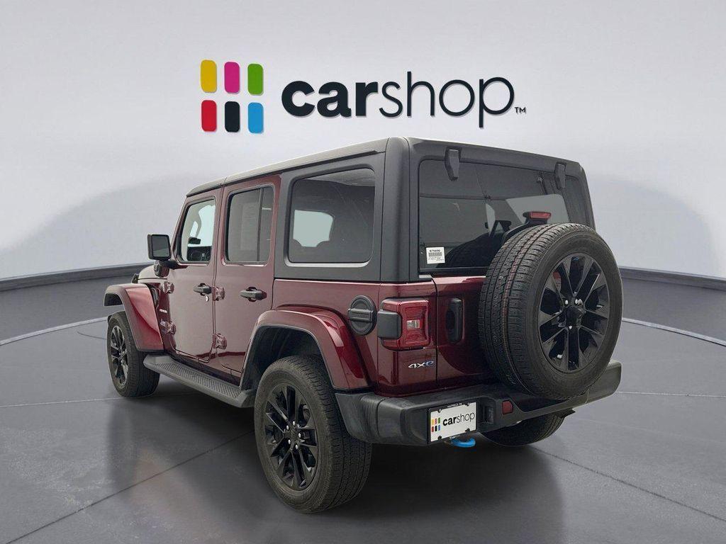 used 2022 Jeep Wrangler Unlimited 4xe car, priced at $27,496