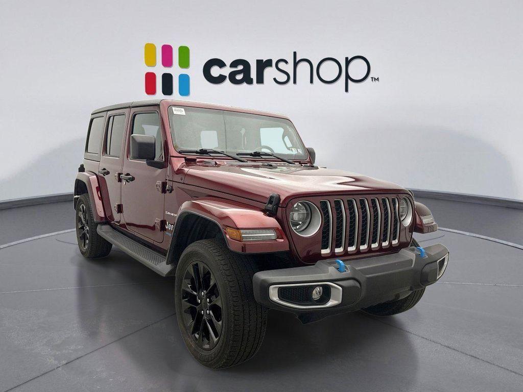 used 2022 Jeep Wrangler Unlimited 4xe car, priced at $27,496