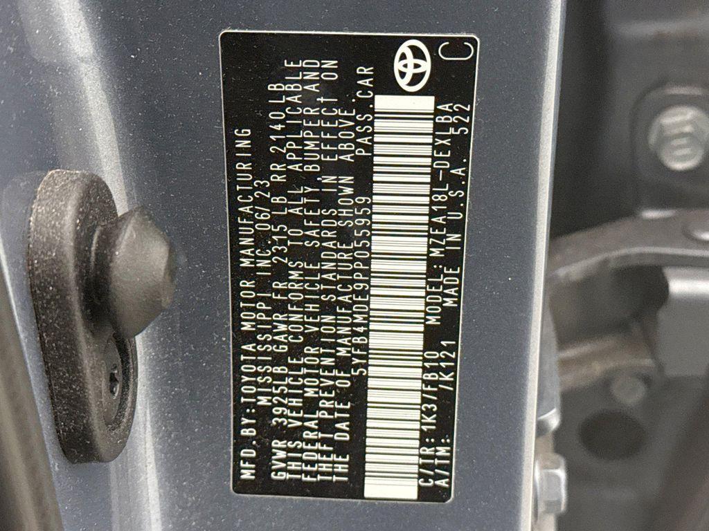 used 2023 Toyota Corolla car, priced at $21,799