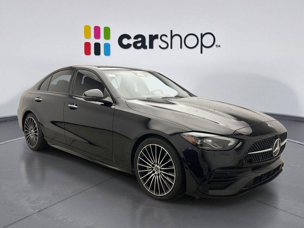 used 2024 Mercedes-Benz C-Class car, priced at $33,999