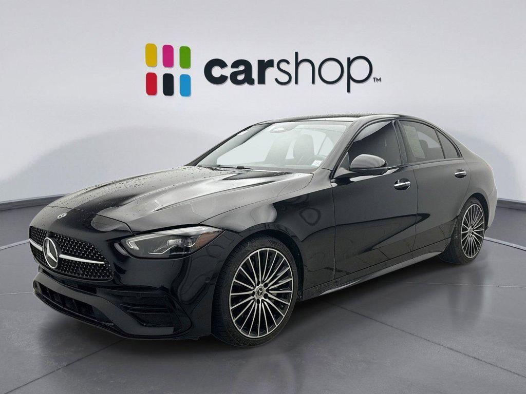 used 2024 Mercedes-Benz C-Class car, priced at $33,999