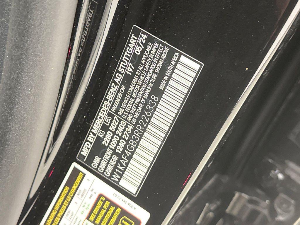 used 2024 Mercedes-Benz C-Class car, priced at $33,999