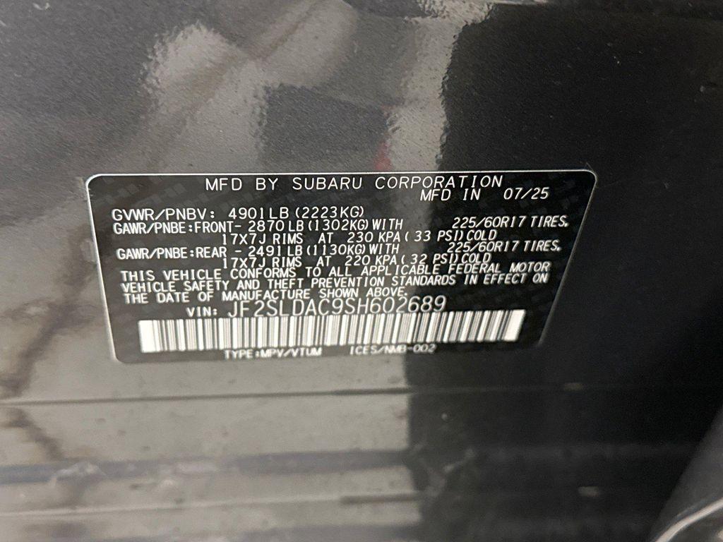 used 2025 Subaru Forester car, priced at $30,400