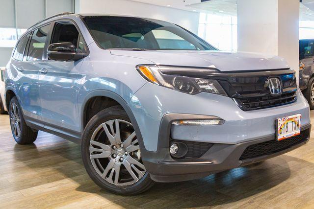 used 2022 Honda Pilot car, priced at $34,995