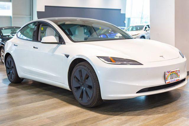 used 2025 Tesla Model 3 car, priced at $39,995