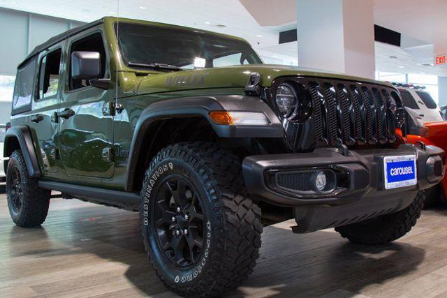 used 2021 Jeep Wrangler Unlimited car, priced at $34,995