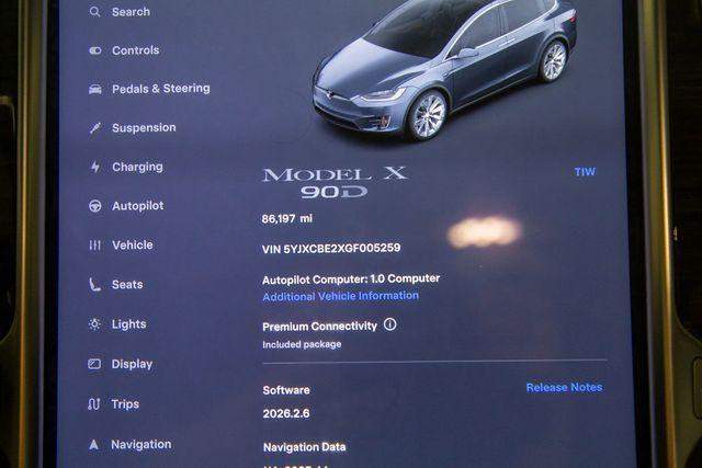 used 2016 Tesla Model X car, priced at $29,995