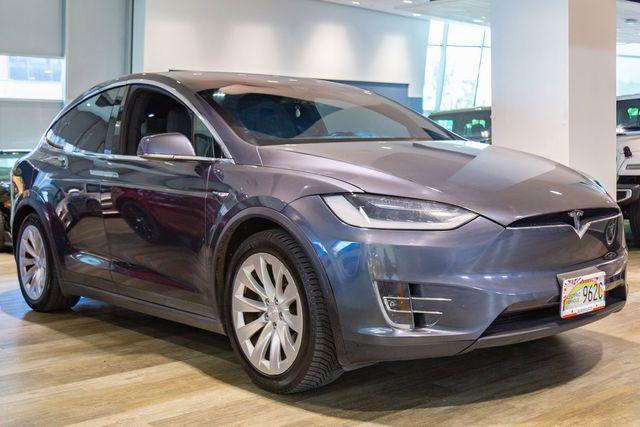 used 2018 Tesla Model X car, priced at $34,995