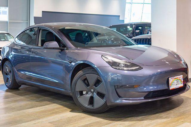 used 2023 Tesla Model 3 car, priced at $29,995